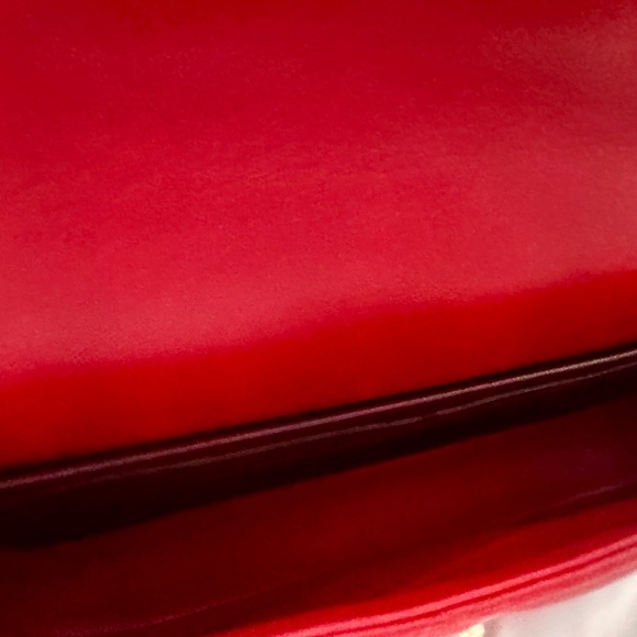 Lambskin Cannage Miss Dior Promenade Pouch in Red with free COA. - Picture 5 of 6